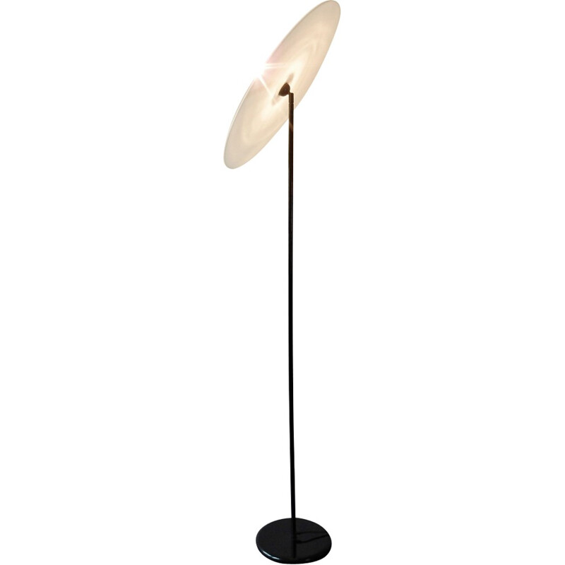 Disc Floor Lamp by Aldo Van Den Nieuwelaar for Nila Lights - 1970s