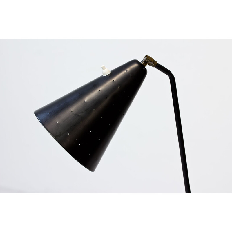 Metal Tripod Floor Lamp by Svend Aage Holm Sørensen - 1950s