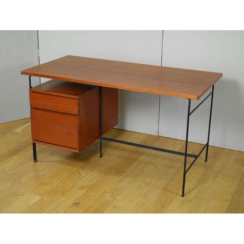 Vintage Desk by Pierre Guariche for Minvielle - 1950s