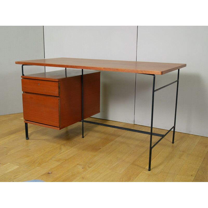 Vintage Desk by Pierre Guariche for Minvielle - 1950s