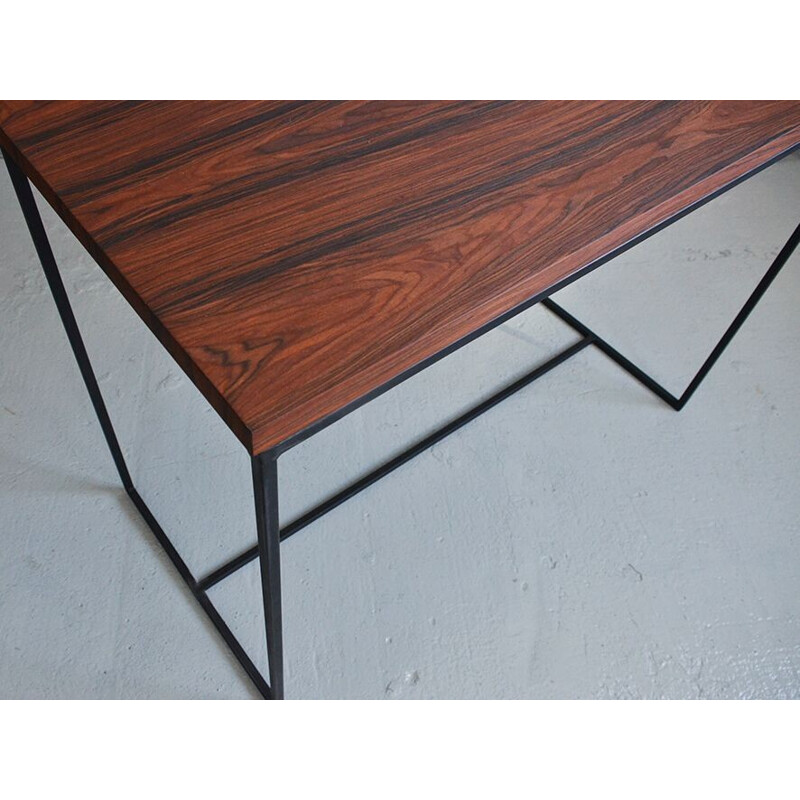 Table d'appoint vintage en palissandre - 1970