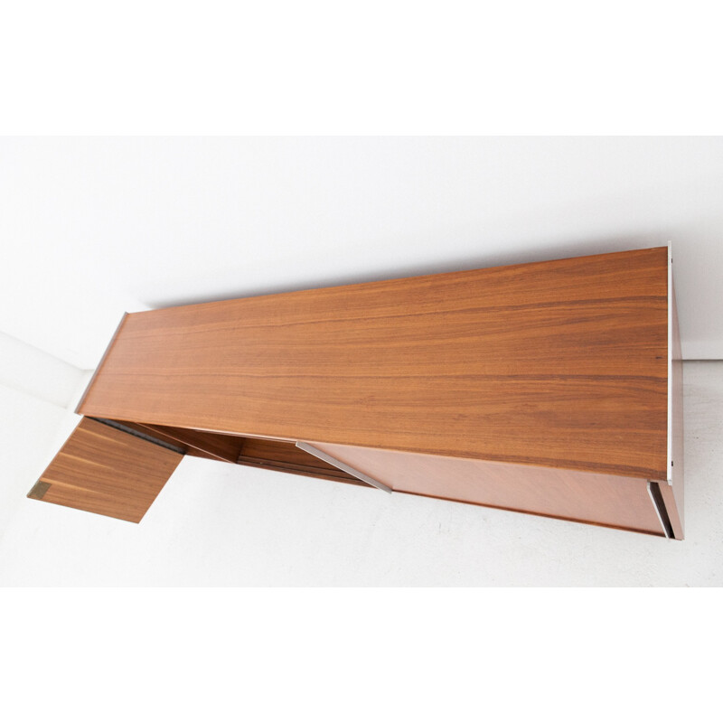 Italian vintage walnut sideboard by Alberto Rosselli for Gio Ponti - 1950s