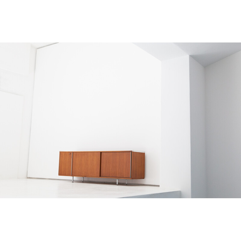 Italian vintage walnut sideboard by Alberto Rosselli for Gio Ponti - 1950s