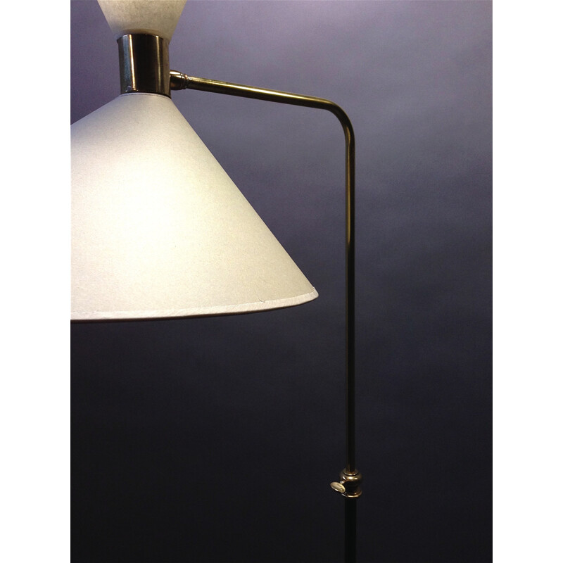 Mid-century adjustable floor lamp - 1950s