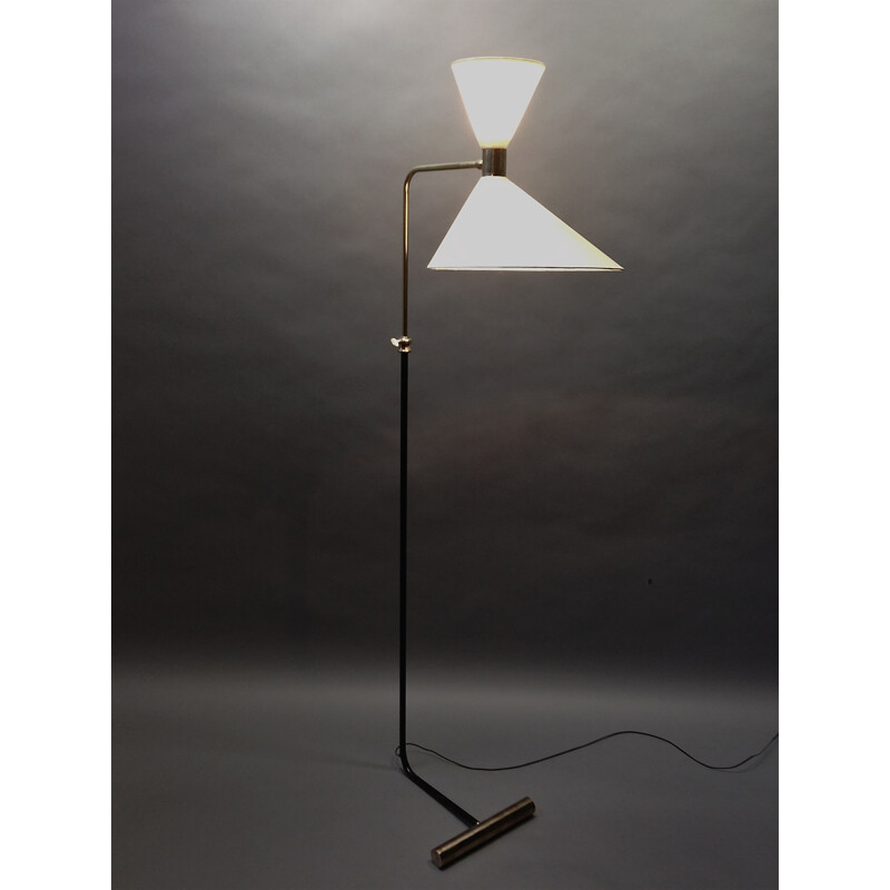 Lampadaire ajustable vintage - 1950