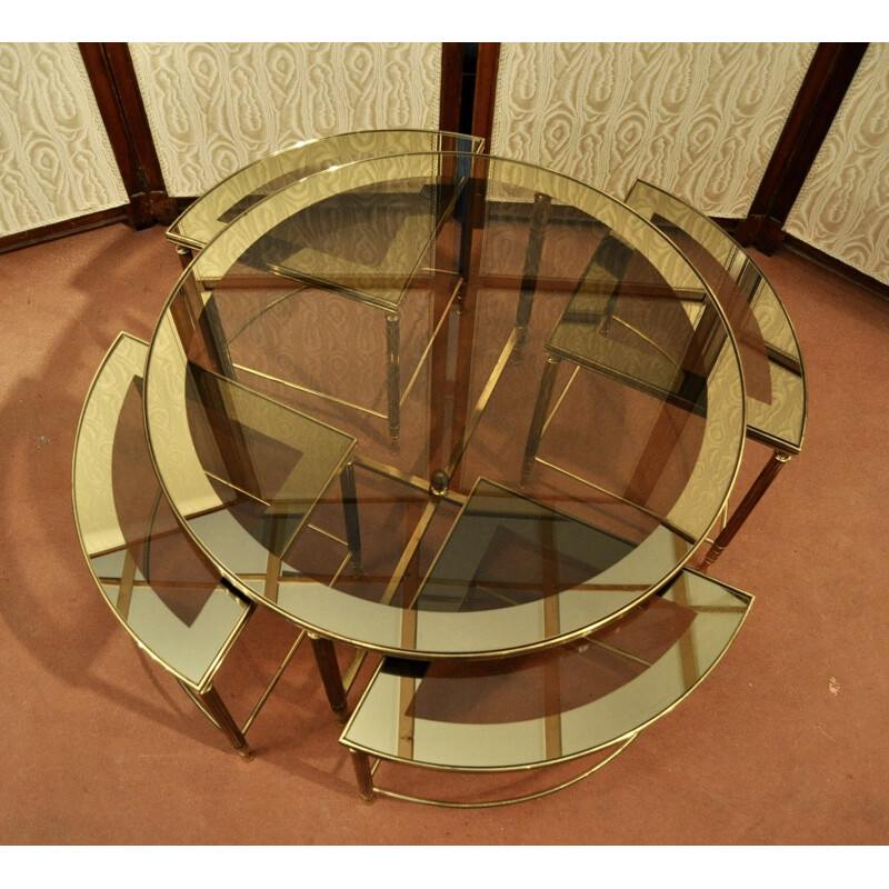 Mid-century coffee table by Maison Jansen - 1960s