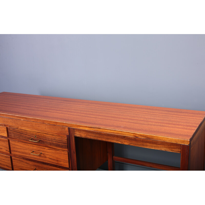 Vintage Rosewood Dresser Vanity - 1960s