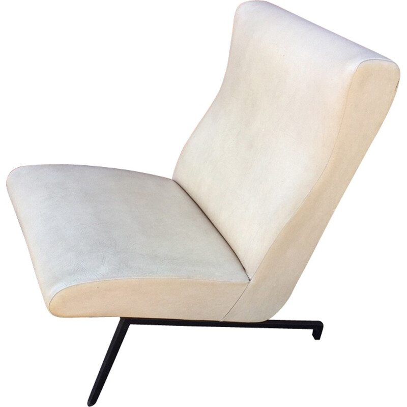 Vintage "miami" armchair by Pierre Guariche for Meurop - 1950s