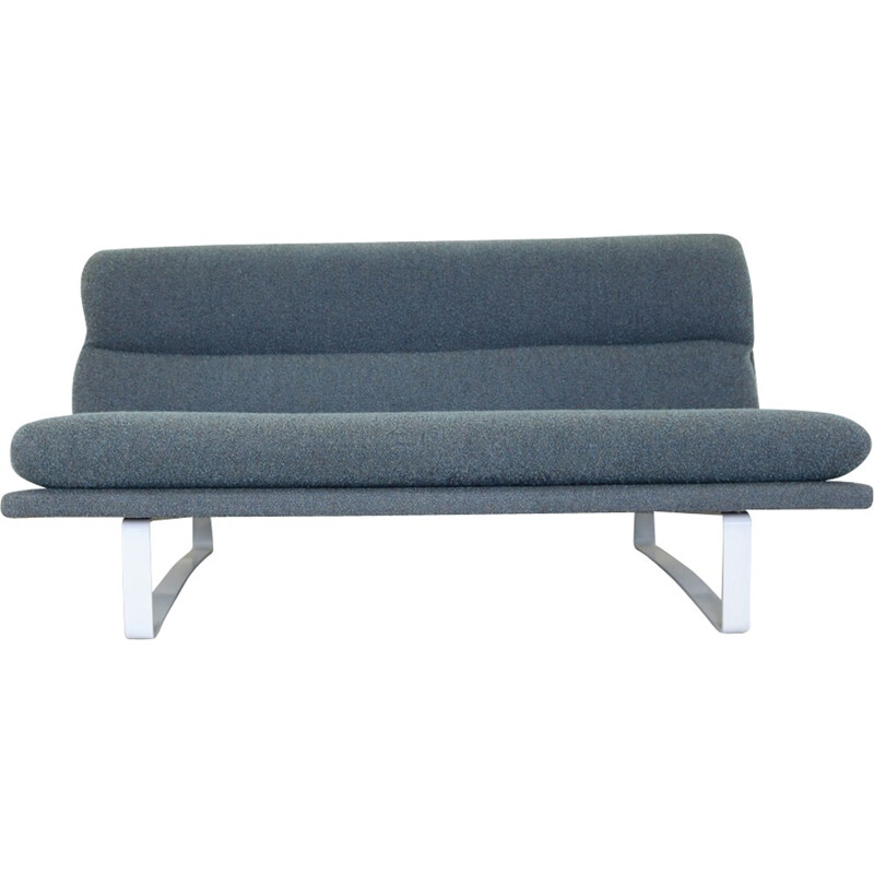 Set of 2 vintage dutch blue sofas by Kho Ling - 1960s