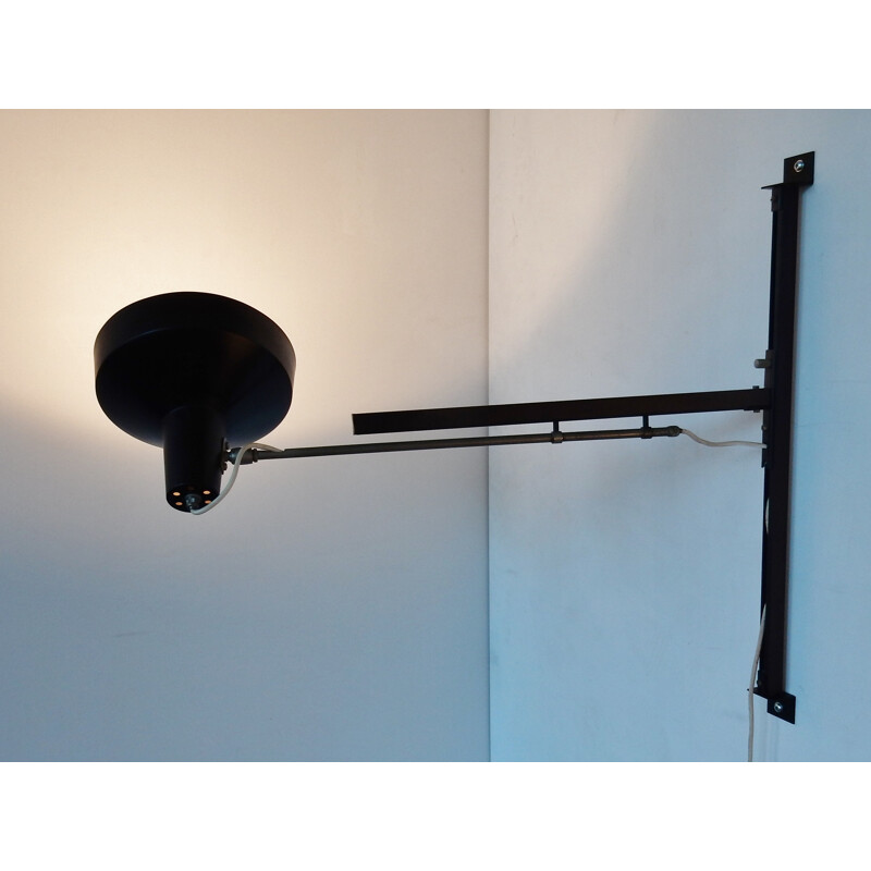 Vintage Dutch Wall Lamp from Hiemstra Evolux - 1960s