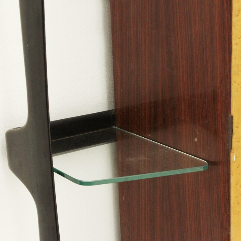 Vintage coat hanger cabinet with console by Consorzio Esposizione Mobili Cantù - 1950s