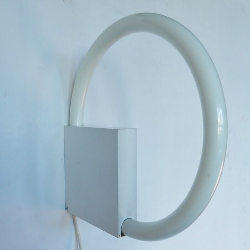 Vintage Circle Lamp Model TC6 by Aldo Van Den Nieuwelaar, Netherlands - 1960