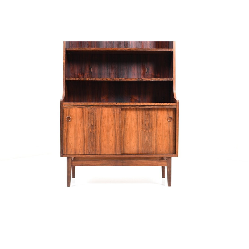 Vintage Danish Rosewood Bookcase - 1960s