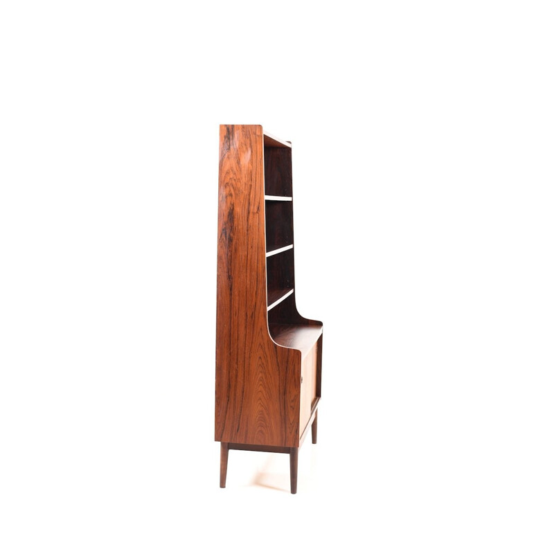 Vintage Danish Rosewood Bookcase - 1960s