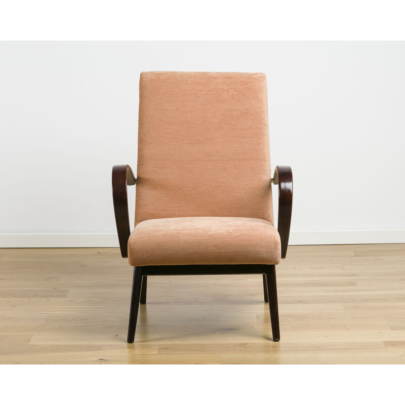 Mid-century Model 53 Armchair by Jaroslav Smidek for TON - 1950s