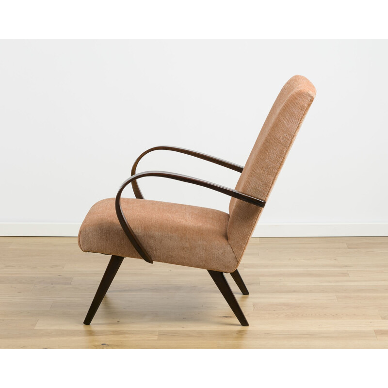 Mid-century Model 53 Armchair by Jaroslav Smidek for TON - 1950s