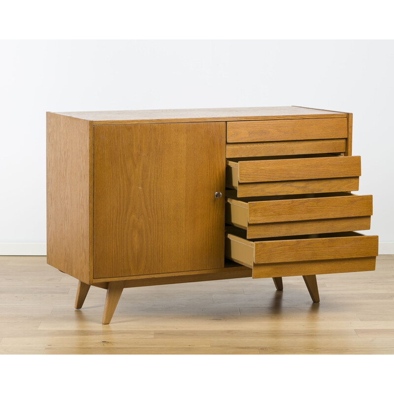 Mid-century U-458 sideboard by Jiri Jiroutek for Praha Interier - 1960s