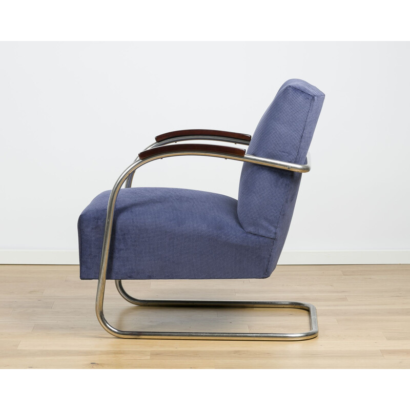 Fauteuil vintage Bauhaus de Mücke Melder - 1930