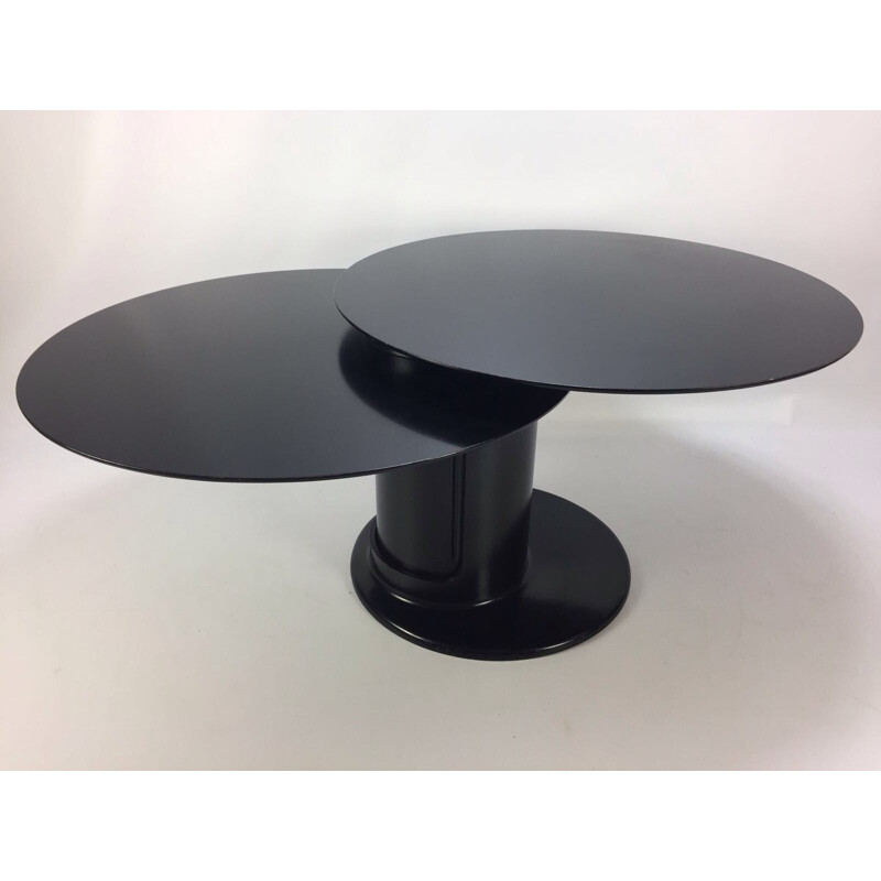 Multi Functional Round Dining Table by Erwin Nagel for Rosenthal - 1980s