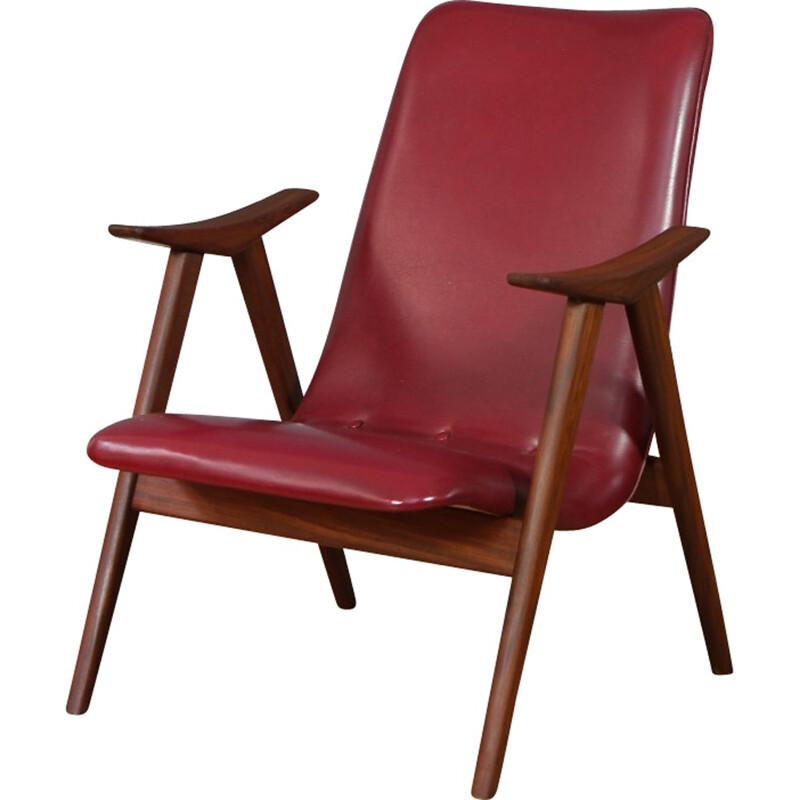 Fauteuil vintage par Louis van Teeffelen - 1960