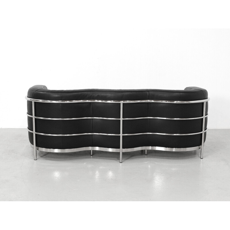 Vintage Sofa Set and coffee table by Paolo Lomazzi for Zanotta Onda - 1980s