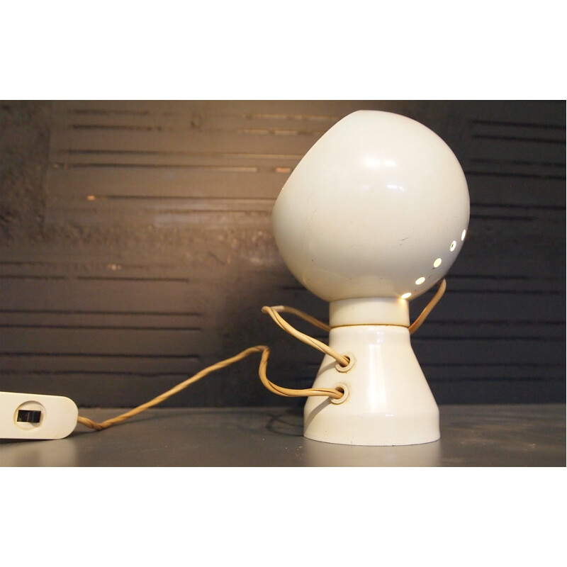 Vintage italian white lacquered lamp by Reggiani - 1950s