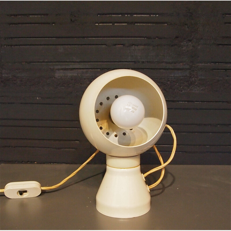 Vintage italian white lacquered lamp by Reggiani - 1950s