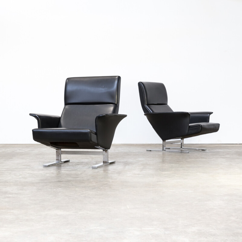 Vintage pair of lounge chairs by Georg Thams for Vejen Polstermobelfabrik AS - 1970s