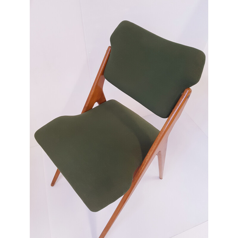 Pair of vintage chairs by Gérard Guermonprez for Godfrid, 1950