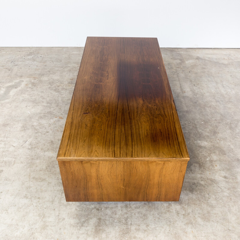 Vintage rosewood writing desk by Kai Kristiansen for Feldballes Møbelfabrik - 1960s