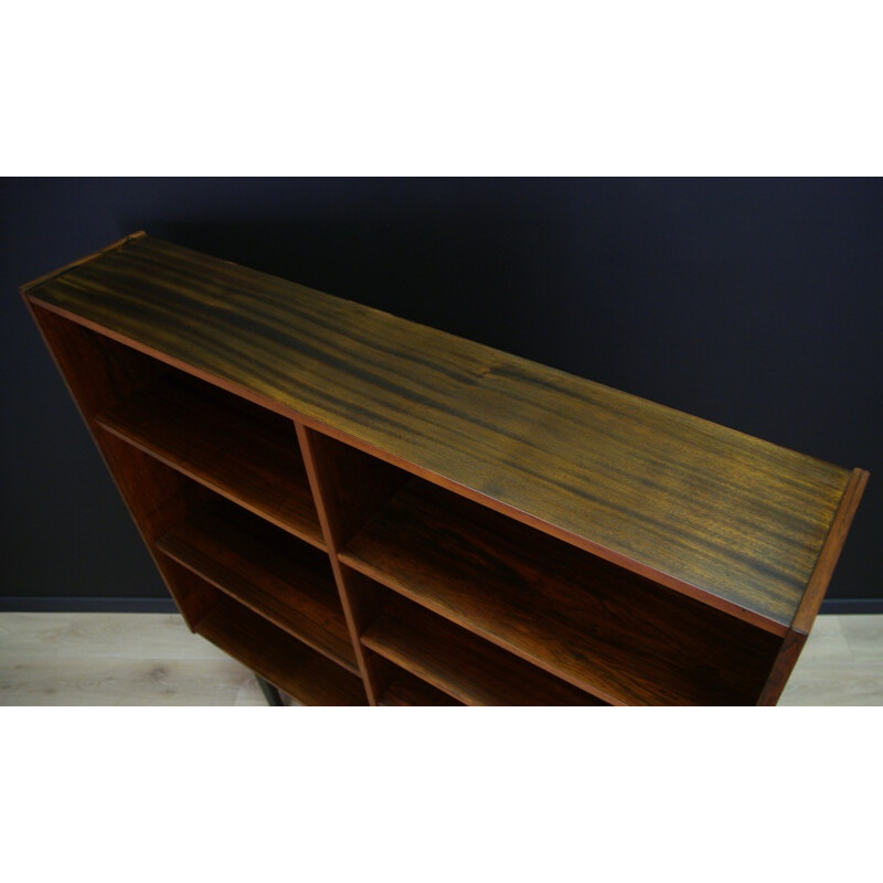 Scandinavian vintage bookcase in rosewood - 1970s