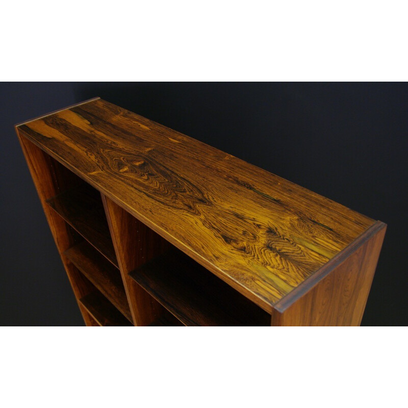 Vintage bookcase in rosewood by Poul Hundevad - 1960s