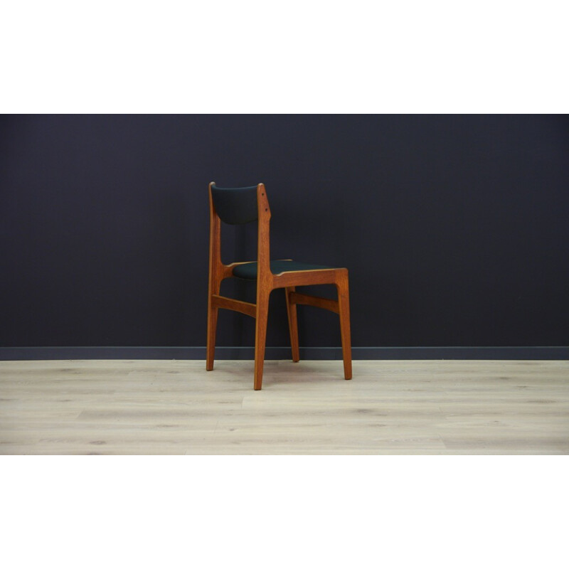 Set of 2 vintage scandinavian chairs in teak - 1970s