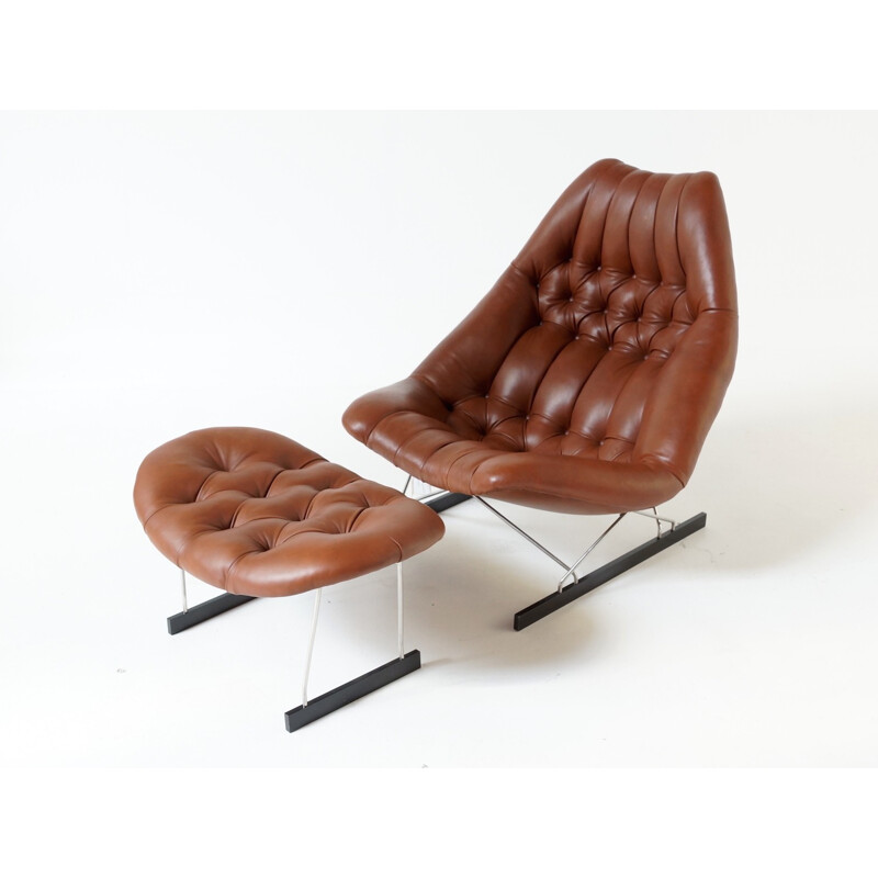 Lounge Chair et ottoman, Geoffrey HARCOURT - années 60