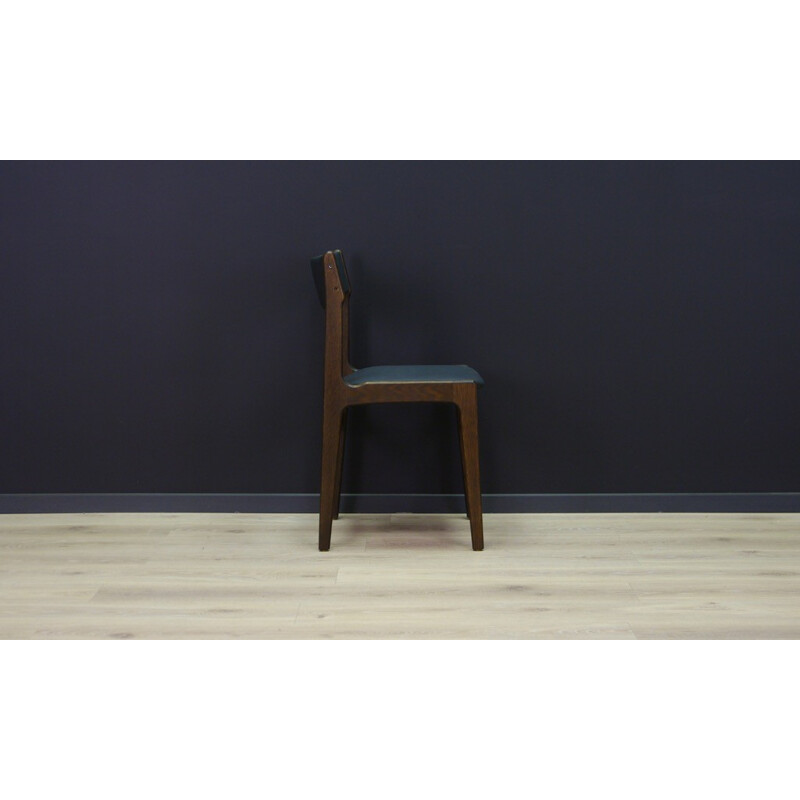 Suite de 6 chaises danoises vintage en chêne - 1960