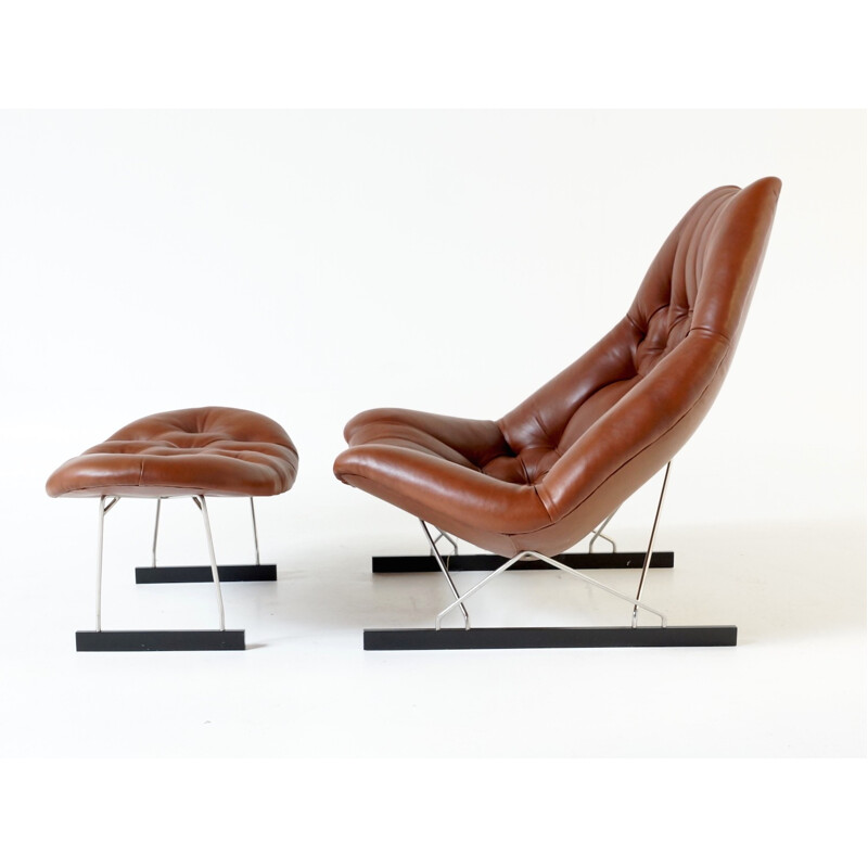 Lounge Chair et ottoman, Geoffrey HARCOURT - années 60