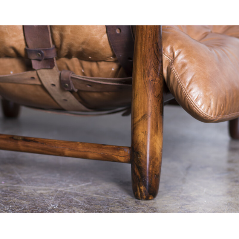 Armchair "Mole" & Ottoman by Sergio Rodrigues - 1957