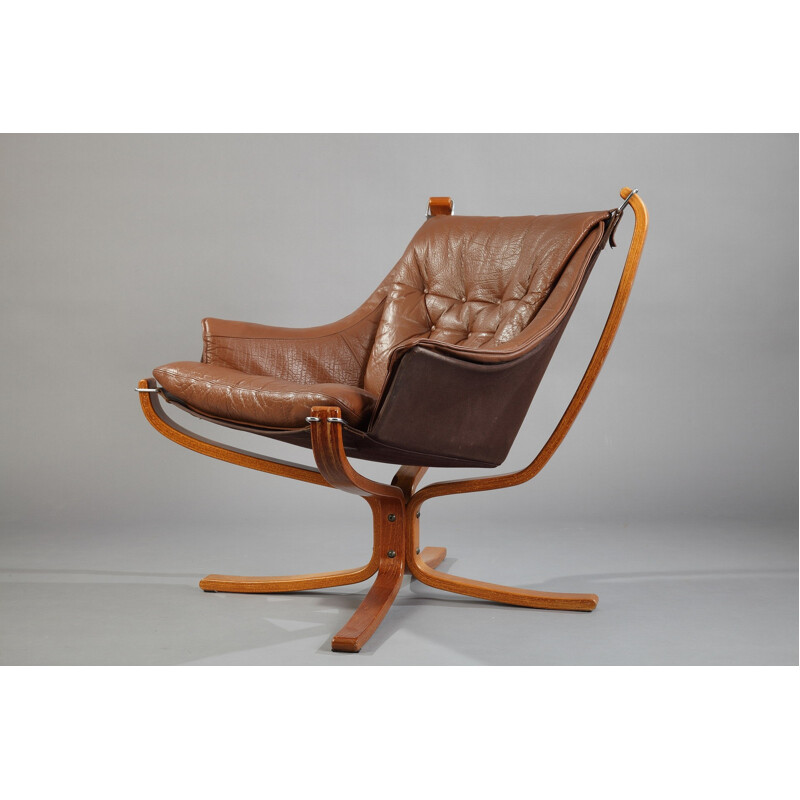 Mid-century Falcon Armchair by Sigurd Ressell - 1980s