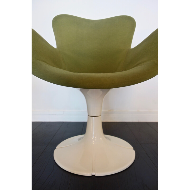 Set of 4 mid-century Clover chairs by Christian Adam for Airborne - 1970s