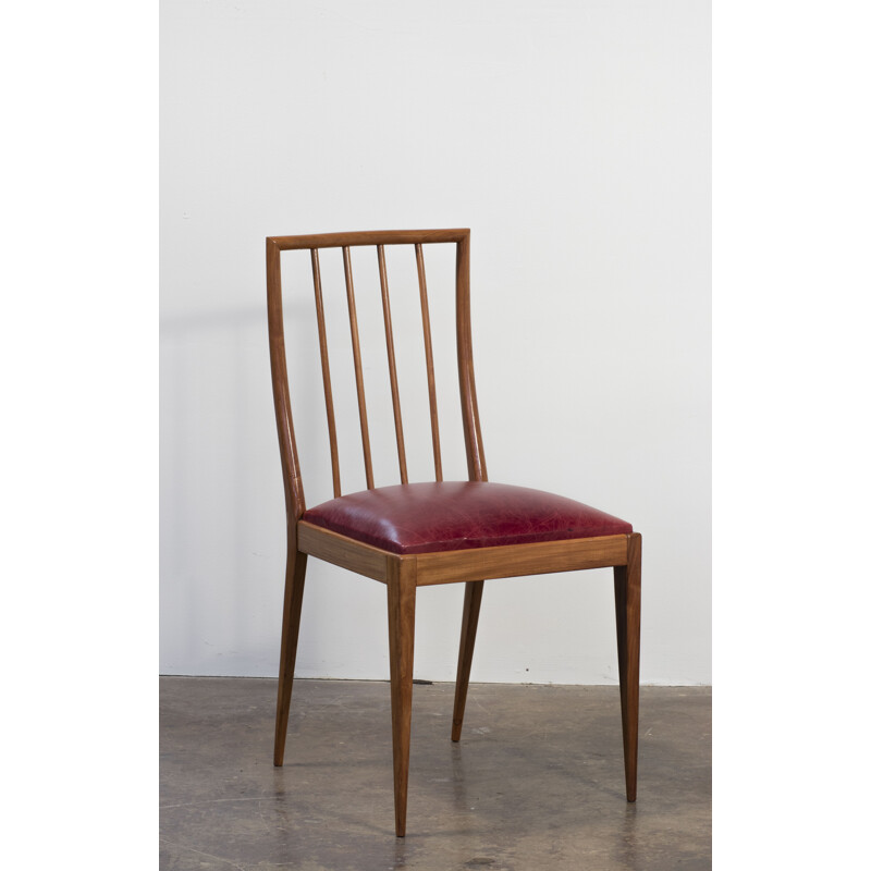 Vintage Rosewood Chair by Geraldo de Barros for Unilabor - 1950s