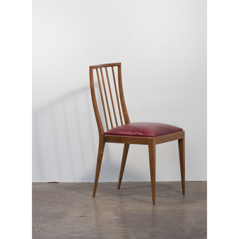 Vintage Rosewood Chair by Geraldo de Barros for Unilabor - 1950s