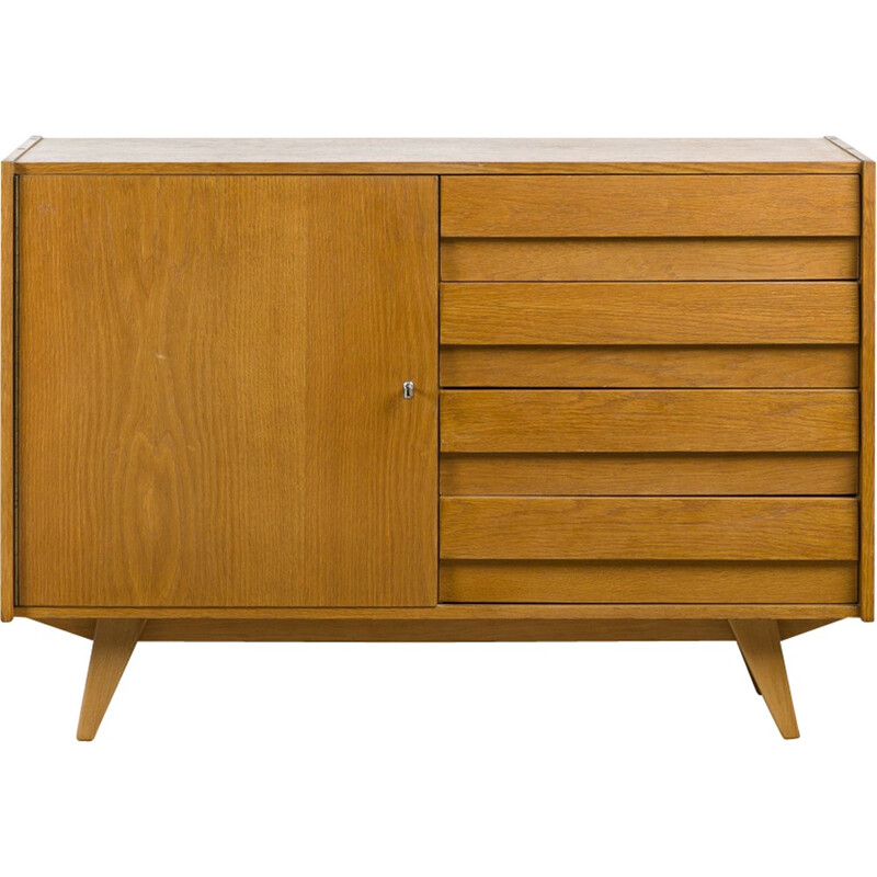 Mid-century U-458 sideboard by Jiri Jiroutek for Praha Interier - 1960s