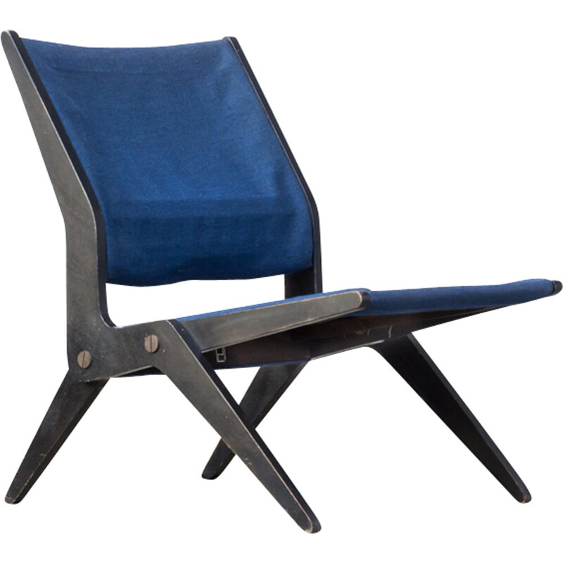 Vintage armchair by Bengt Åkerblom fauteuil for Akerblom - 1950s