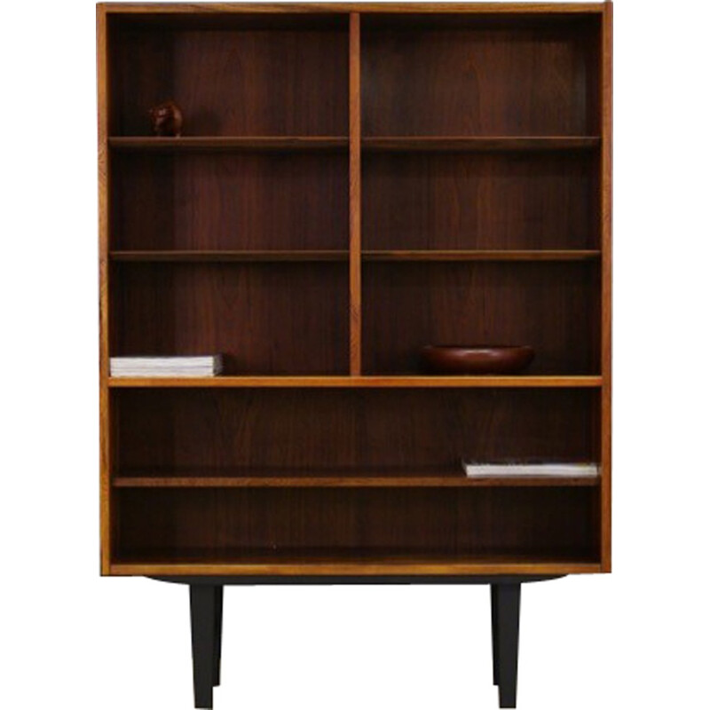 Vintage bookcase in rosewood by Poul Hundevad - 1960s