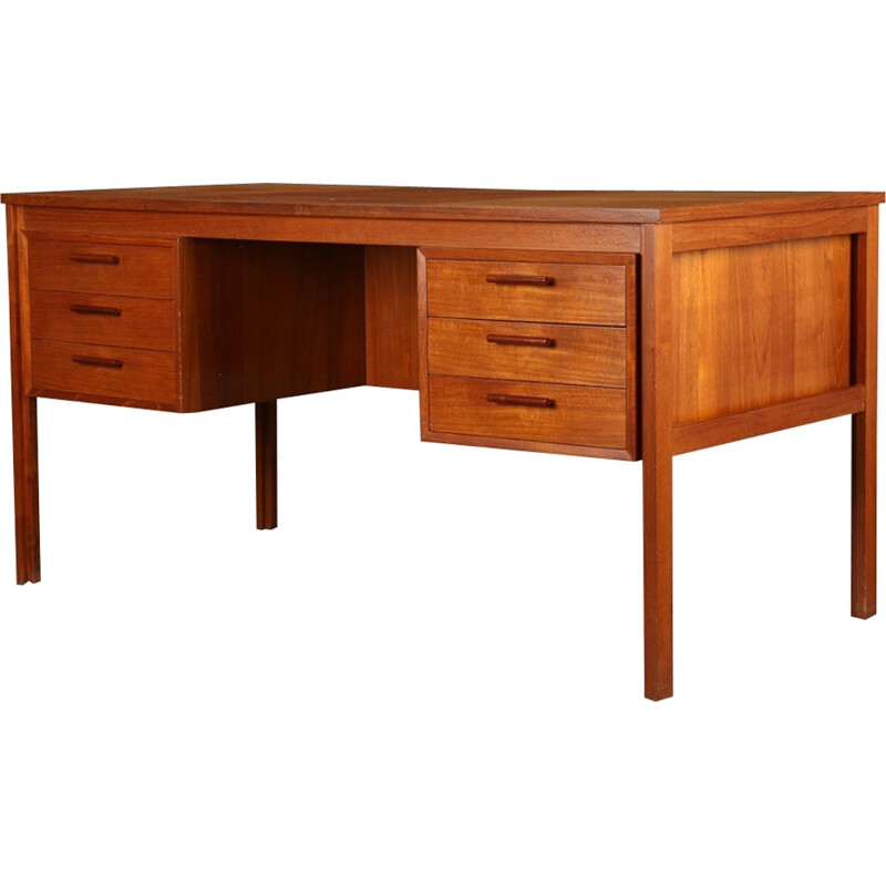 Vintage Teak Desk - 1960s