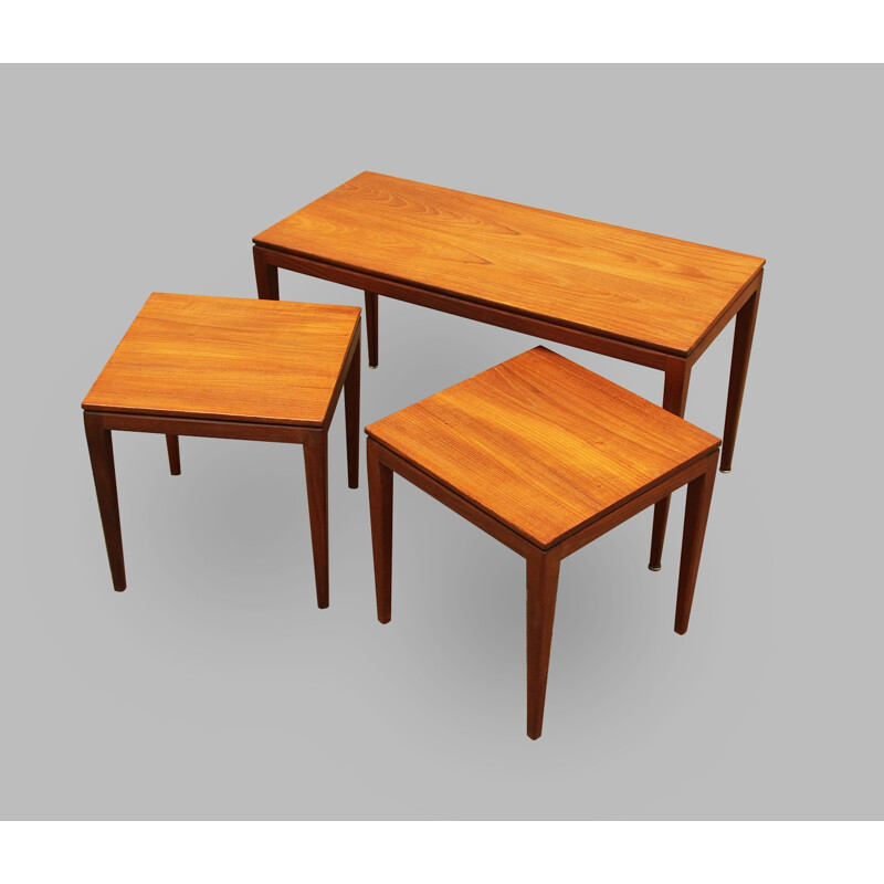 Vintage nesting table by Richard Hornby, 1960