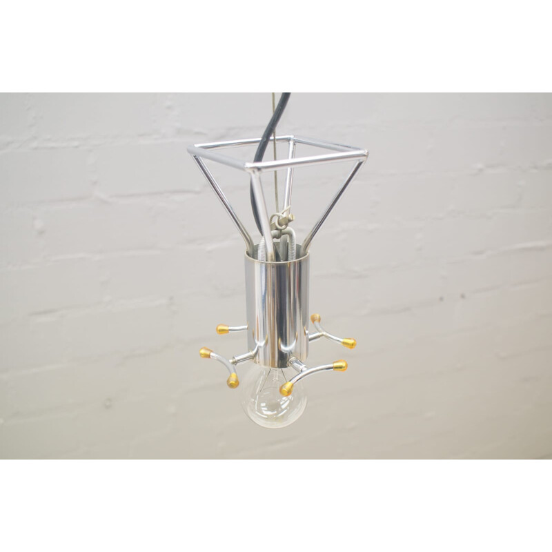 Murano Glass Hanging Lamp by Carlo Nason for Mazzega - 1960s