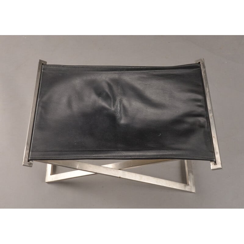 Vintage foldable stool model Rough 1 by Michael Christensen - 1970s
