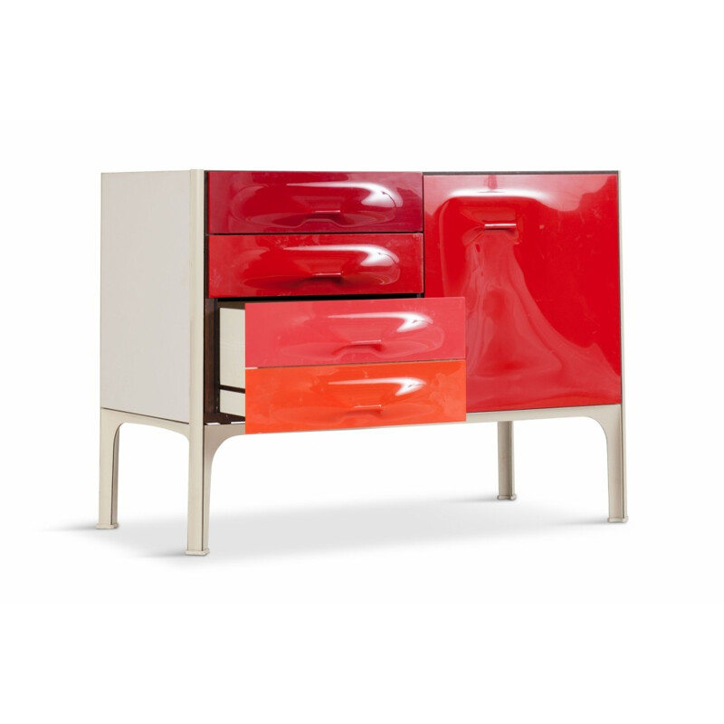 Vintage DF-2000 Cabinet by Raymond Loewy for Doubinsky Frères - 1970s