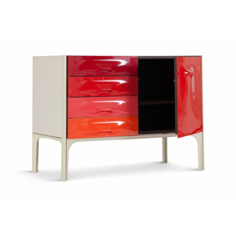 Vintage DF-2000 Cabinet by Raymond Loewy for Doubinsky Frères - 1970s